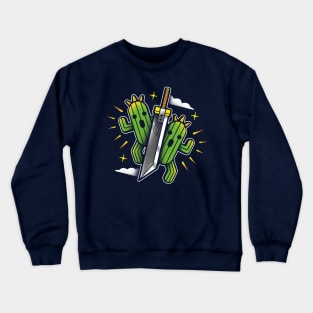 Cactuar Cloud Sword Crewneck Sweatshirt